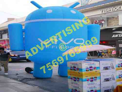 inflatable android